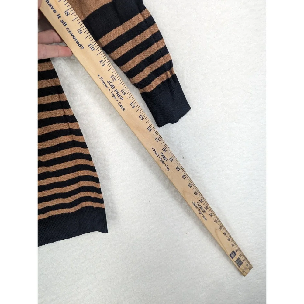 Michael Kors Dress Womens Brown Striped Classiccore‎ Fall Cozy Basic M